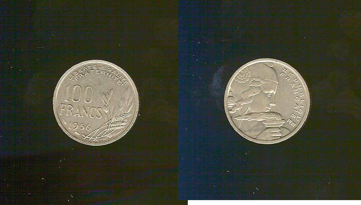 100 Francs Cochet 1956 AU/Unc